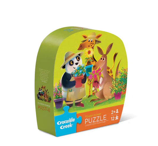 Crocodile Creek 12pc Flower Power Puzzle