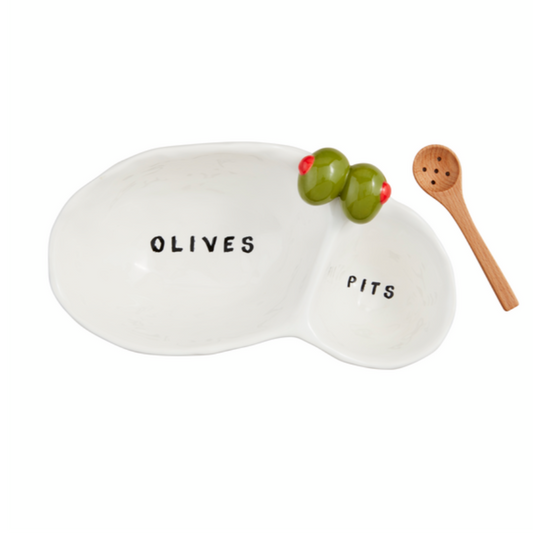 Mudpie Olive and Pit Dish