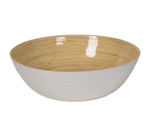 Bamboo Classic Bowl White