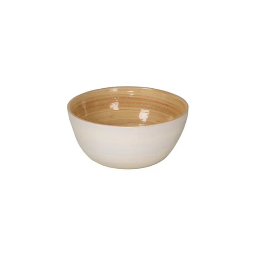 Bamboo Mini Bowl White