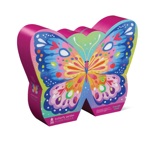 Crocodile Creek Butterfly Garden 36-Piece Puzzle