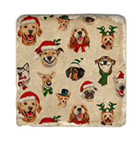 Bark the Angels Sing Marble Coaster