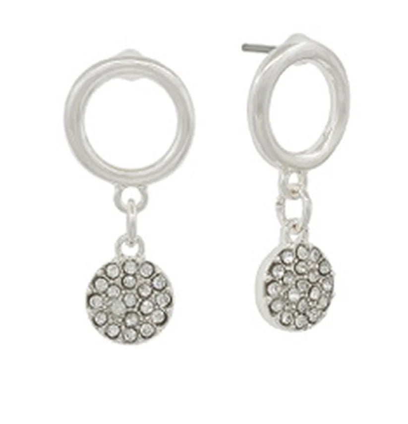 Meghan Browne True Silver Earrings
