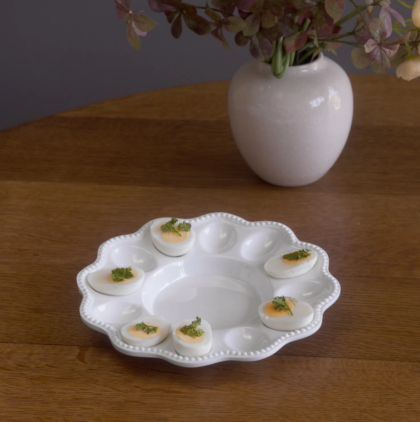 Beatriz Ball VIDA Alegria Deviled Egg Platter