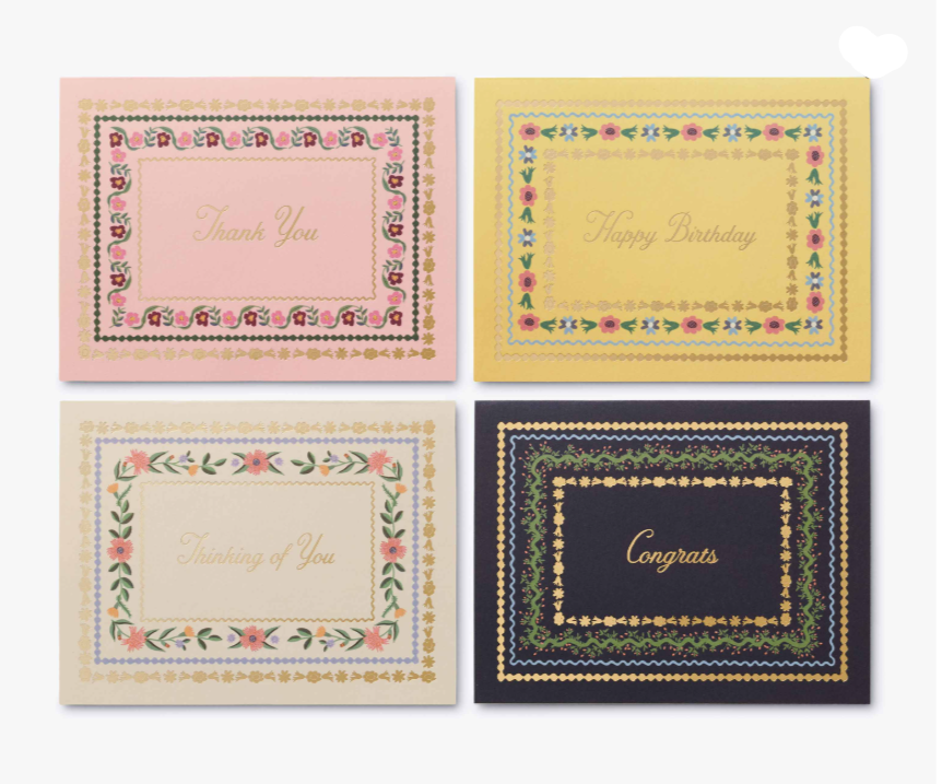 Rifle Paper Wildwood Keepsake Card Box