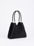 Black Shiraleah Danny Tote handbag on a white background