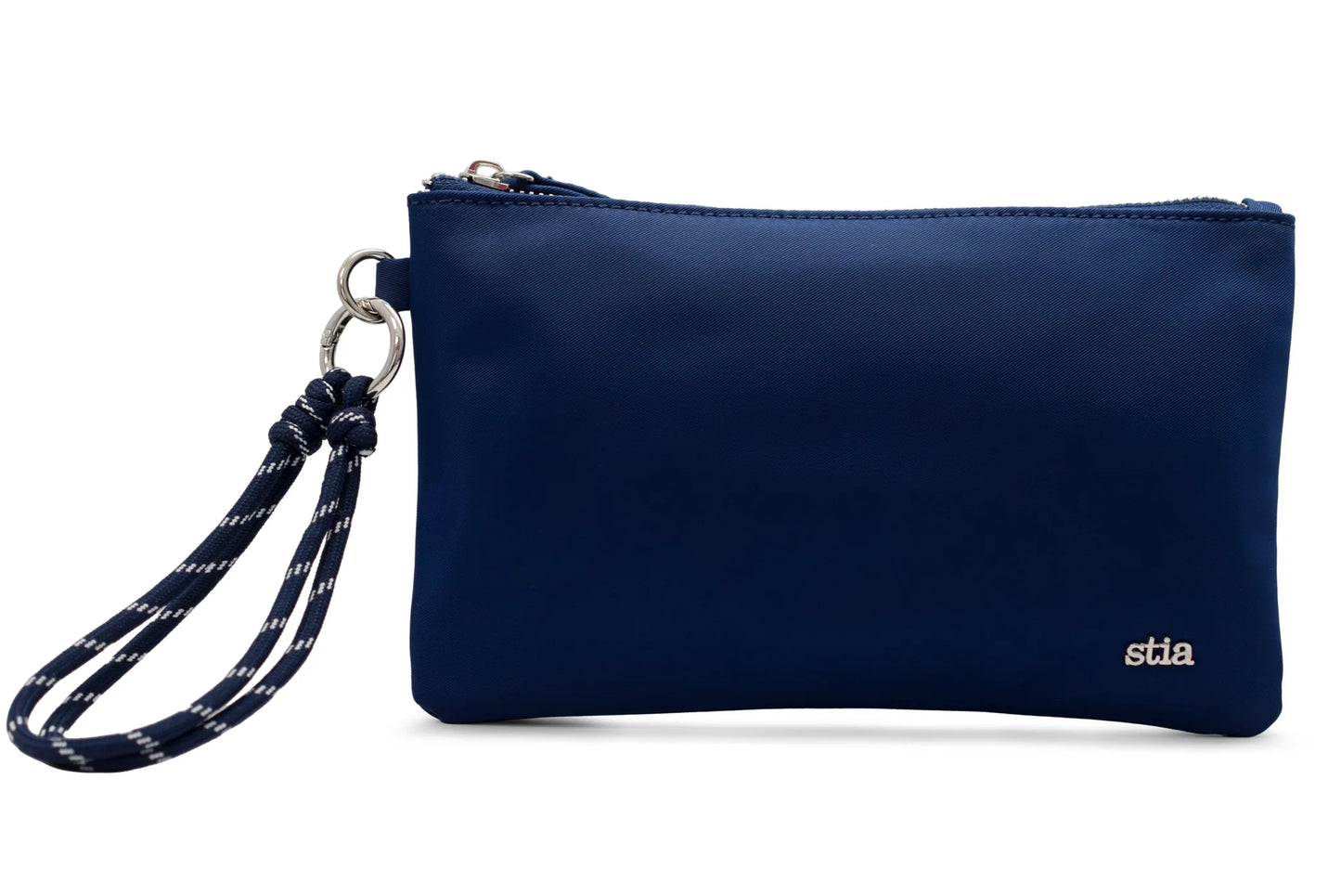 Stia Everyday Essentials Nylon Wristlet in navy