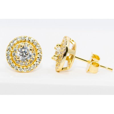 Meghan Browne Tray Gold Earrings