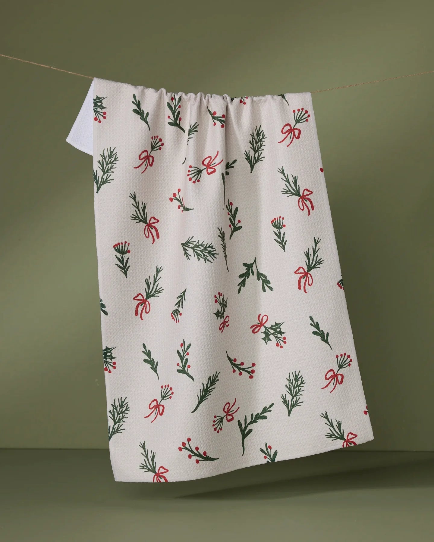 Geometry Everlove Tea Towel