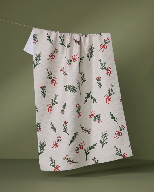 Geometry Everlove Tea Towel