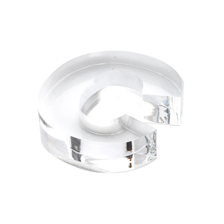 Tara Wilson Napkin Weight Letter C