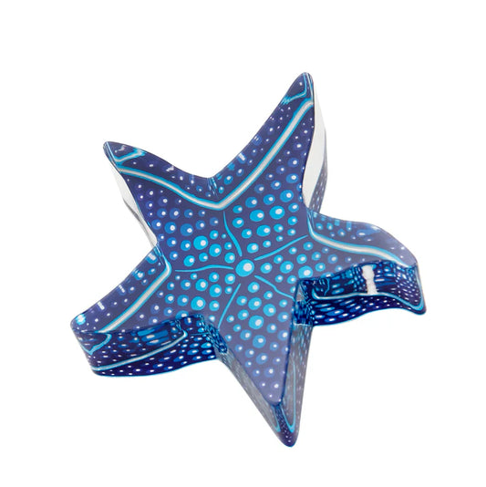 Tara Wilson Napkin Weight Blue Starfish