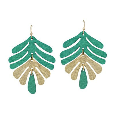Meghan Browne Ulta Green Earrings