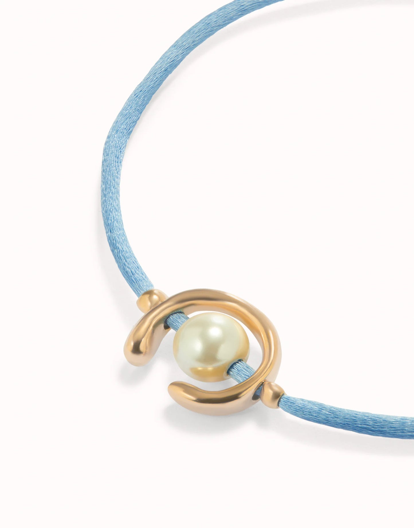 SALE UNOde50 Ser Diferente Cord Bracelet with Pearl