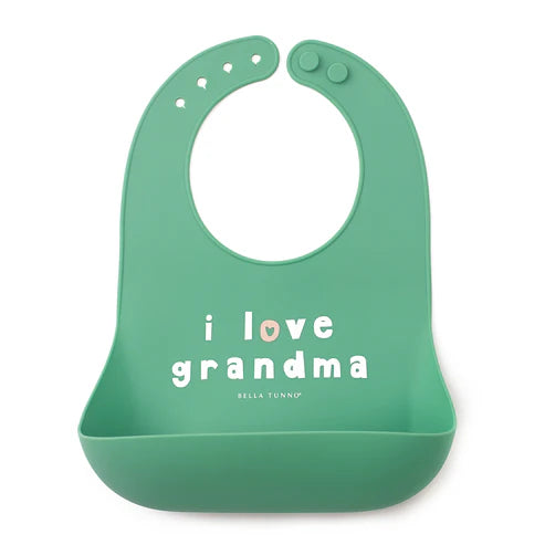 Bella Tunno Wonder Bib I Love Grandma