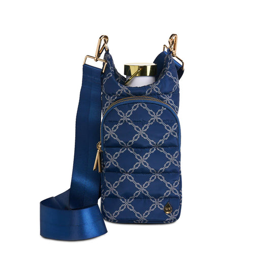 WanderFull HydroBag Navy Knot Print