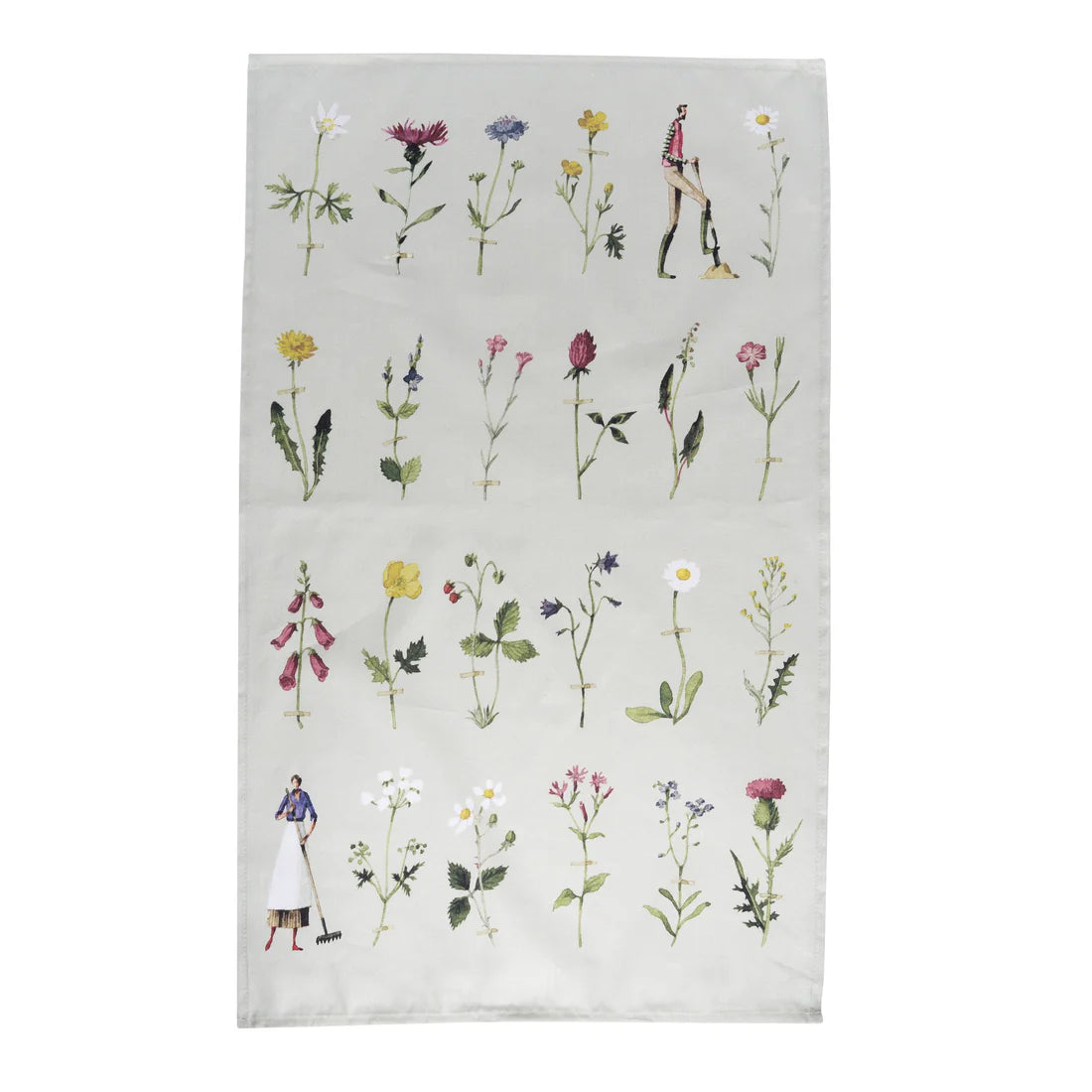 Hester & Cook Wild Flowers Tea Towel
