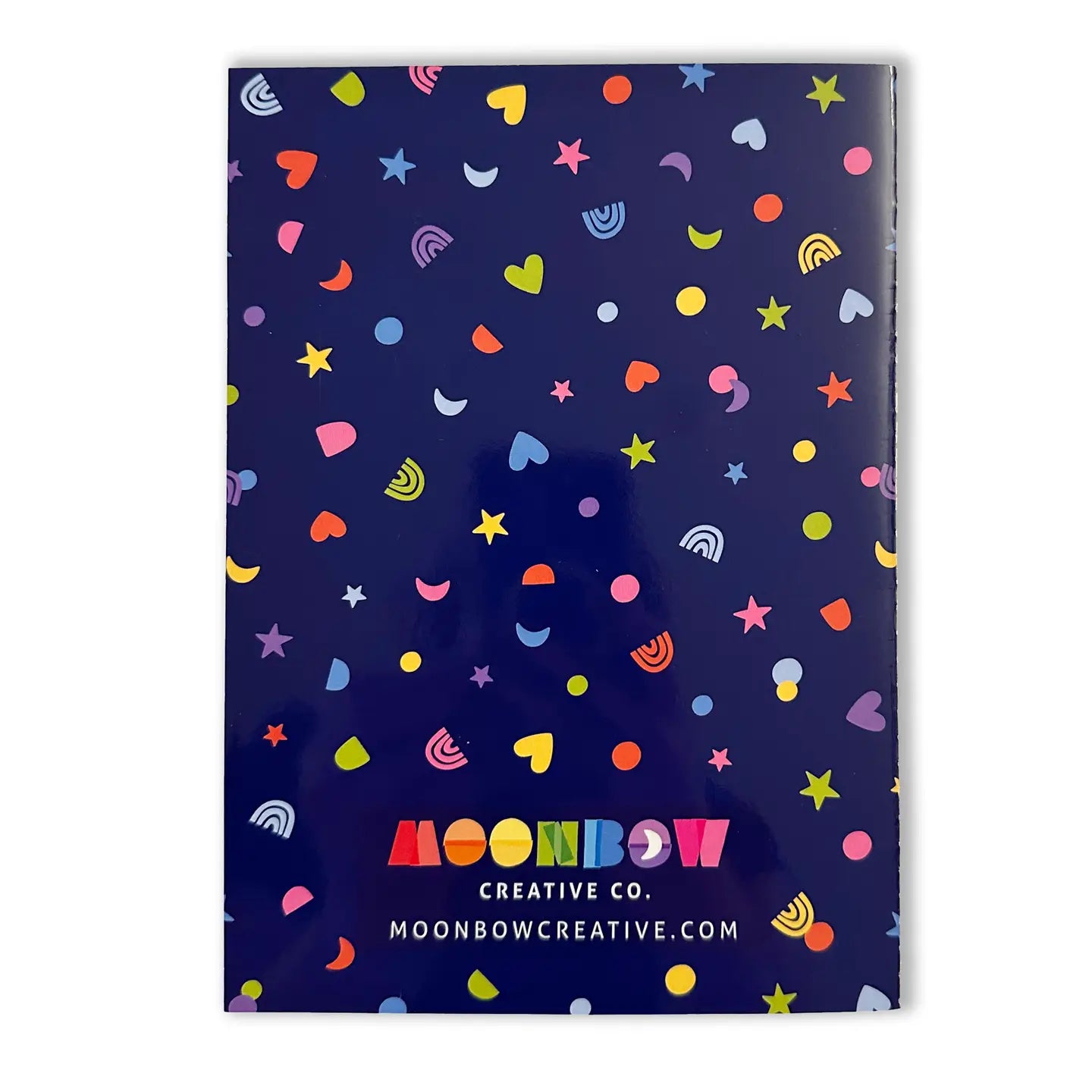 Blue Confetti Moon Sticker Release Book