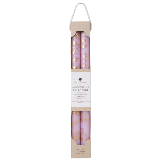 Petal & Gold 12" Tapers