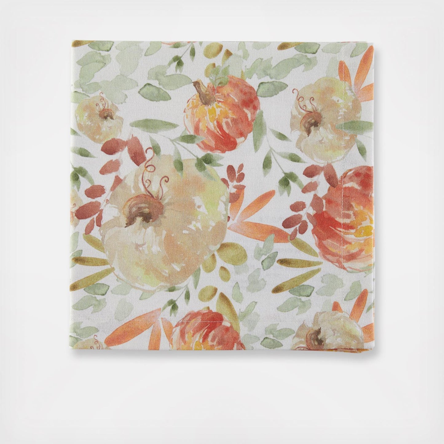 SALE Painted Pumpkins Napkin