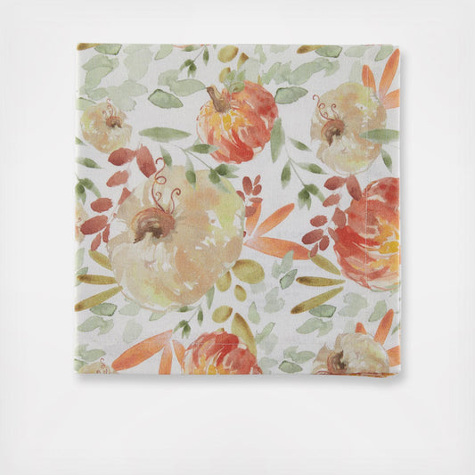SALE Painted Pumpkins Napkin
