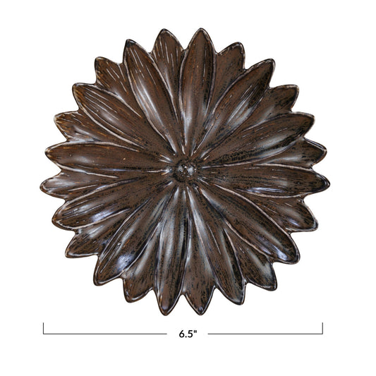 Flower Shaped Plate 6.5"