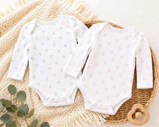 Angel Dear Little Horseshoes Bodysuits