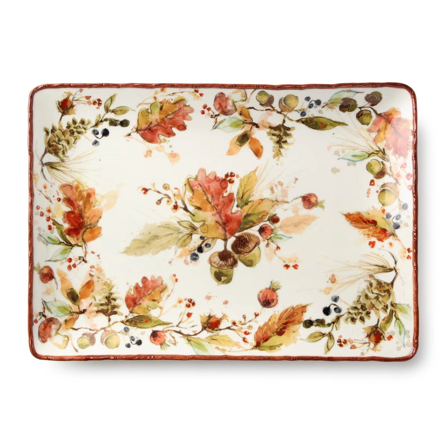 Autumn Meadows Rectangular Platter