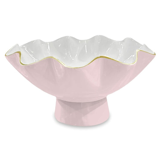 Beatriz Ball Encanto Carola Small Pedestal- Camellia and White