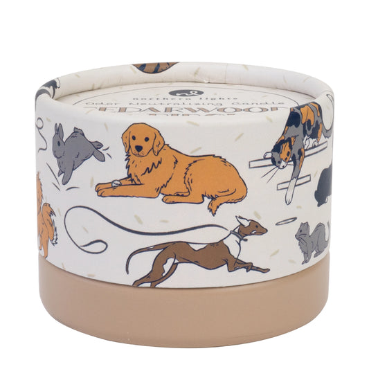 PawsON Pet Odor Neutralizing Candle Cedarwood & Birch