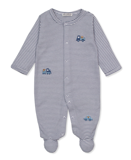Kissy Kissy Striped Footie Bears on the Go