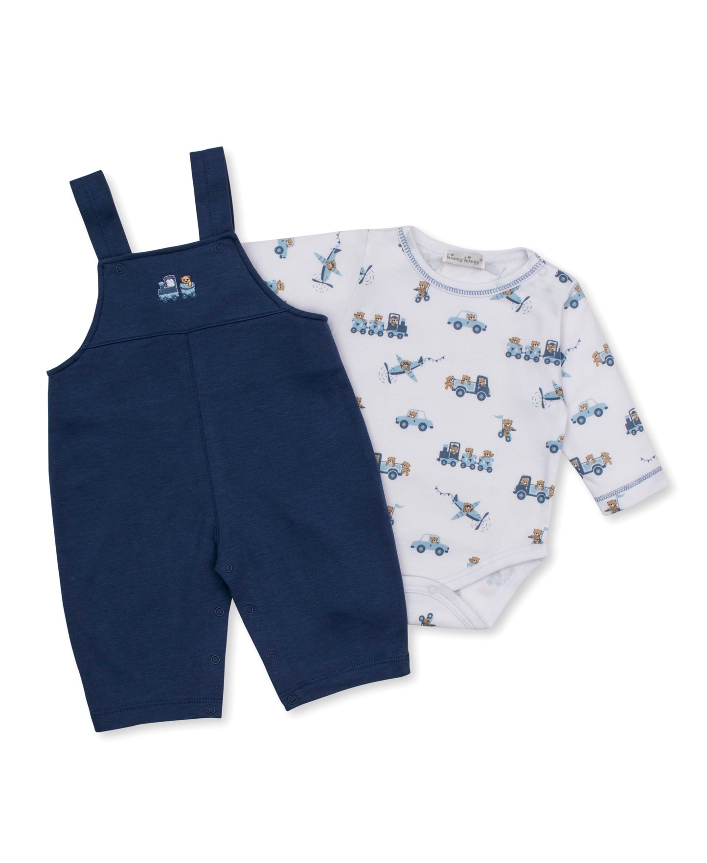 Kissy Kissy Overall Set Bears on the Go