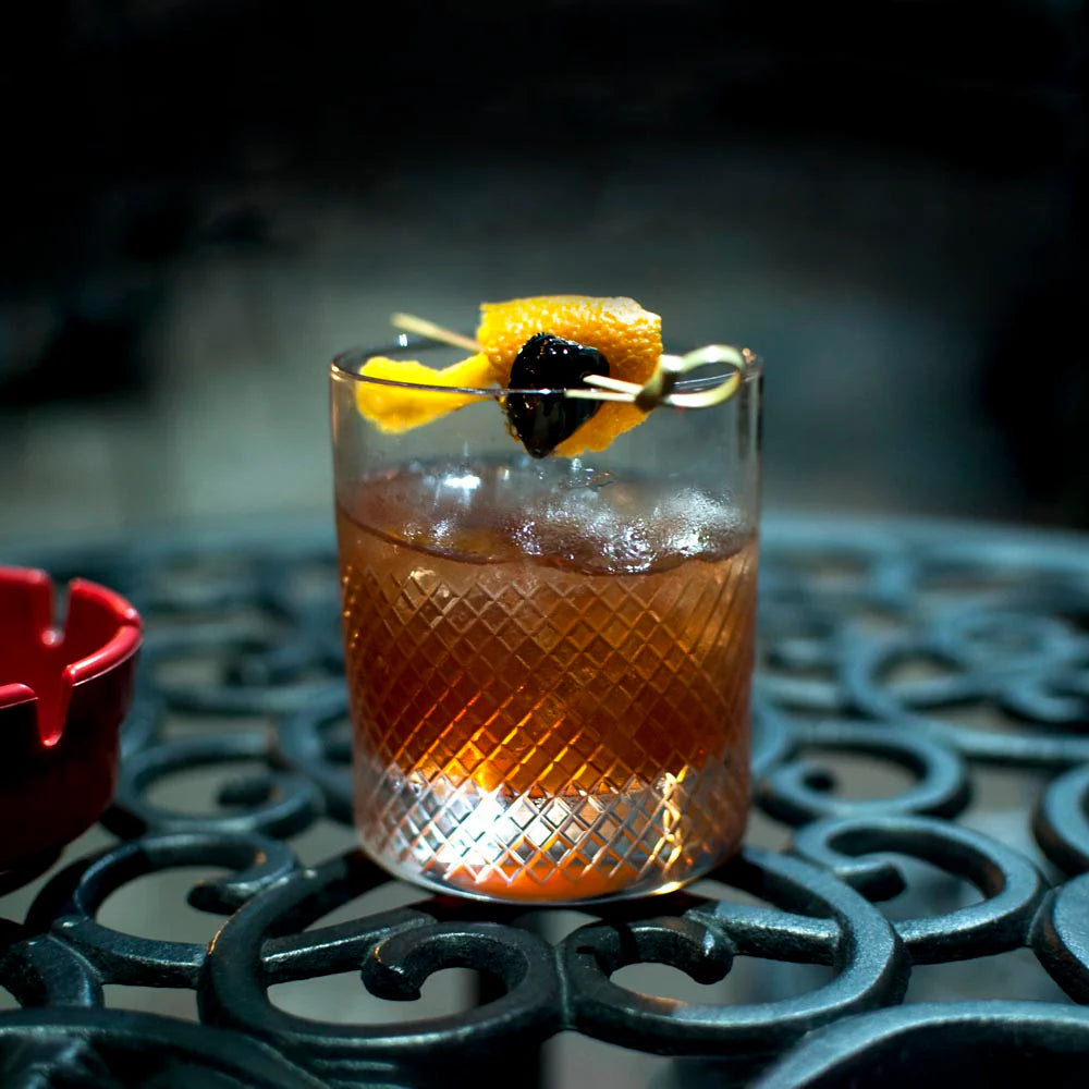 Bourbon Street On The Rocks Whiskey Glass