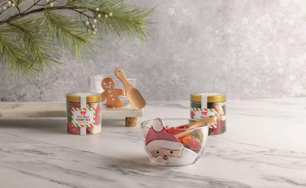 Mudpie Candy Bowl Gingerbread Set