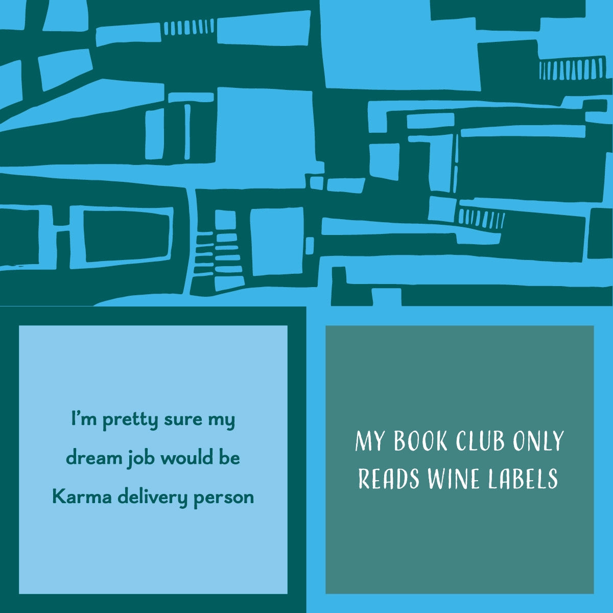 Karma Delivery/Book Club Napkins