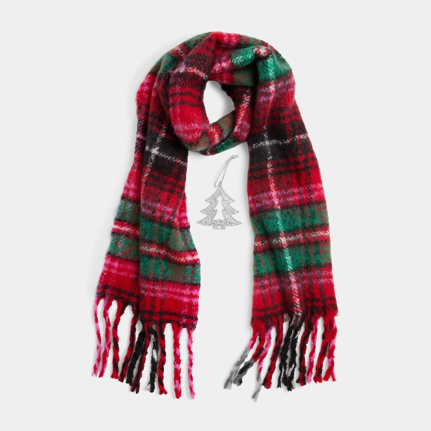 Scarf & Tree Ornament Set