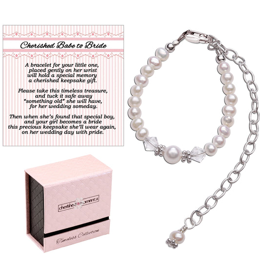 Cherished Moments Babe to Bride Baby Bracelet