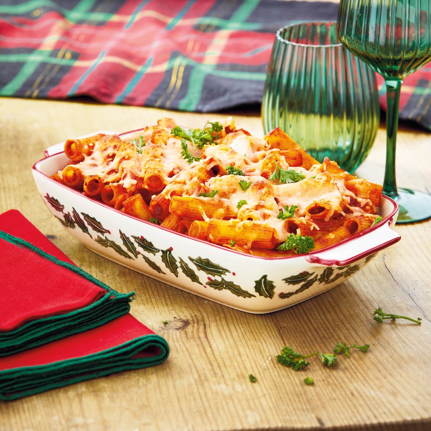 Tis The Season Rectangle Baking Dish