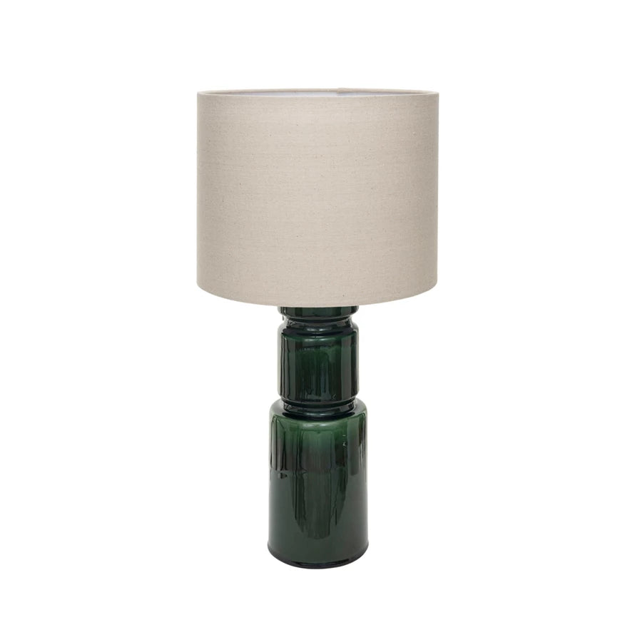 Green Ceramic Table Lamp