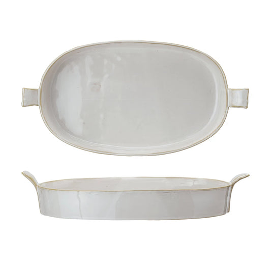 Stoneware Baker with Handles 1.5Qt