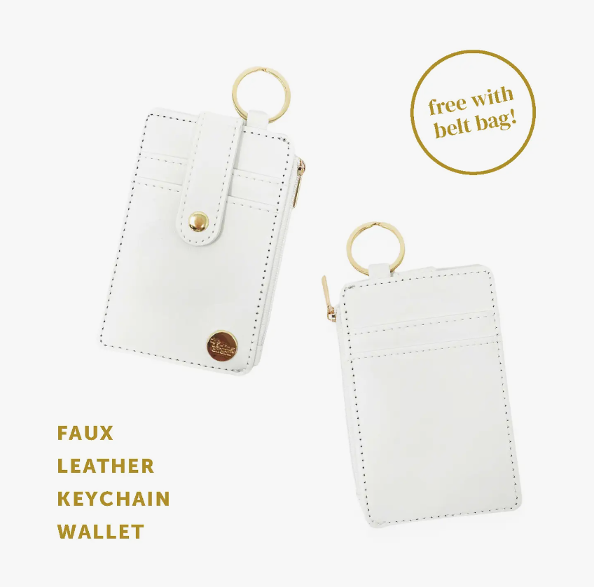 Dusty Blush Belt Bag + Wallet Set SALE
