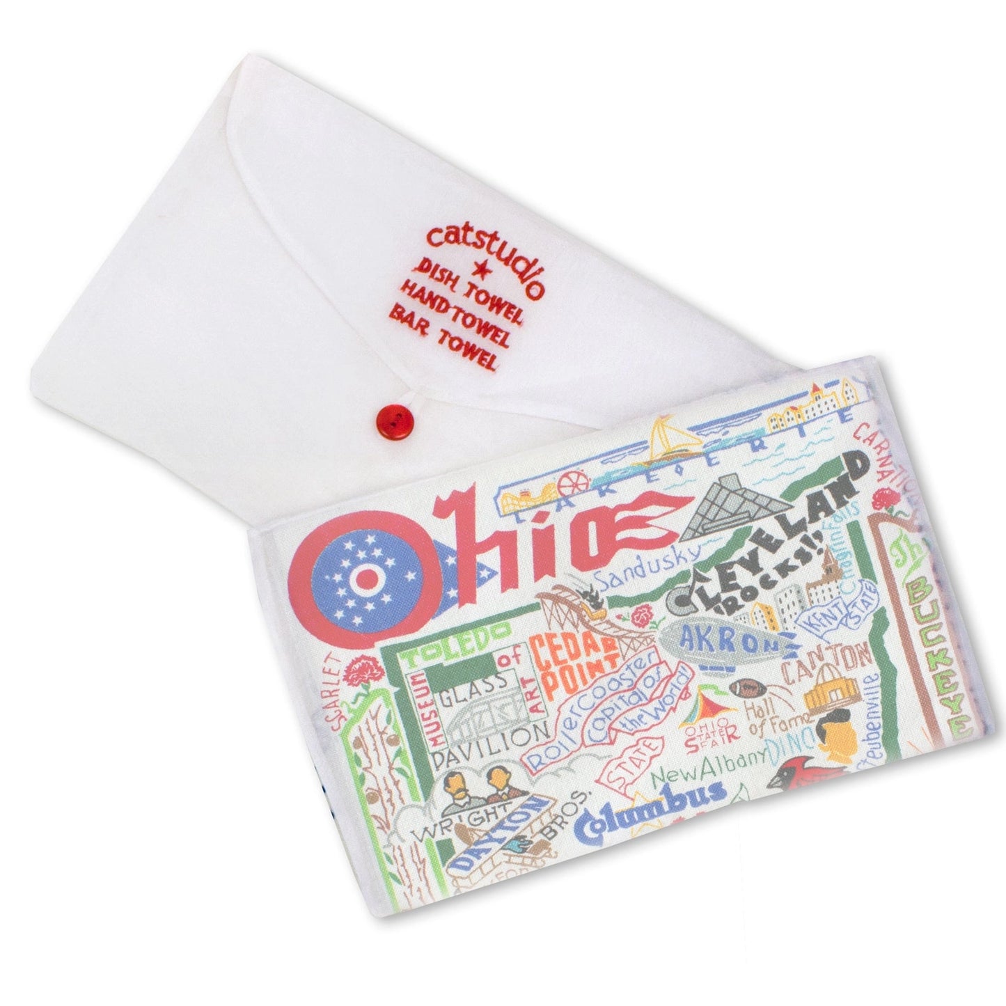 Catstudio Ohio Dish Towel