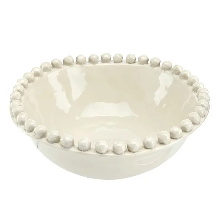 Beaded Bowl Sand Large