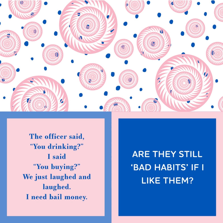 Cocktail Napkin You Drinking/Bad Habits