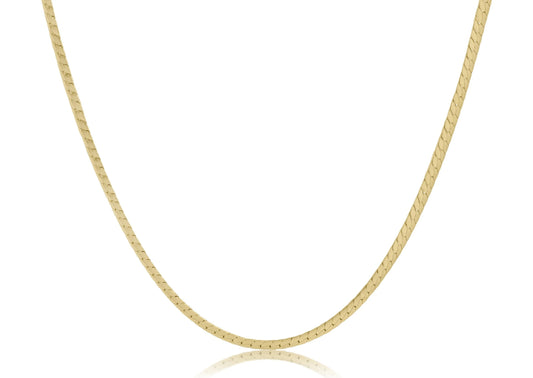 enewton harringbone necklace gold chain