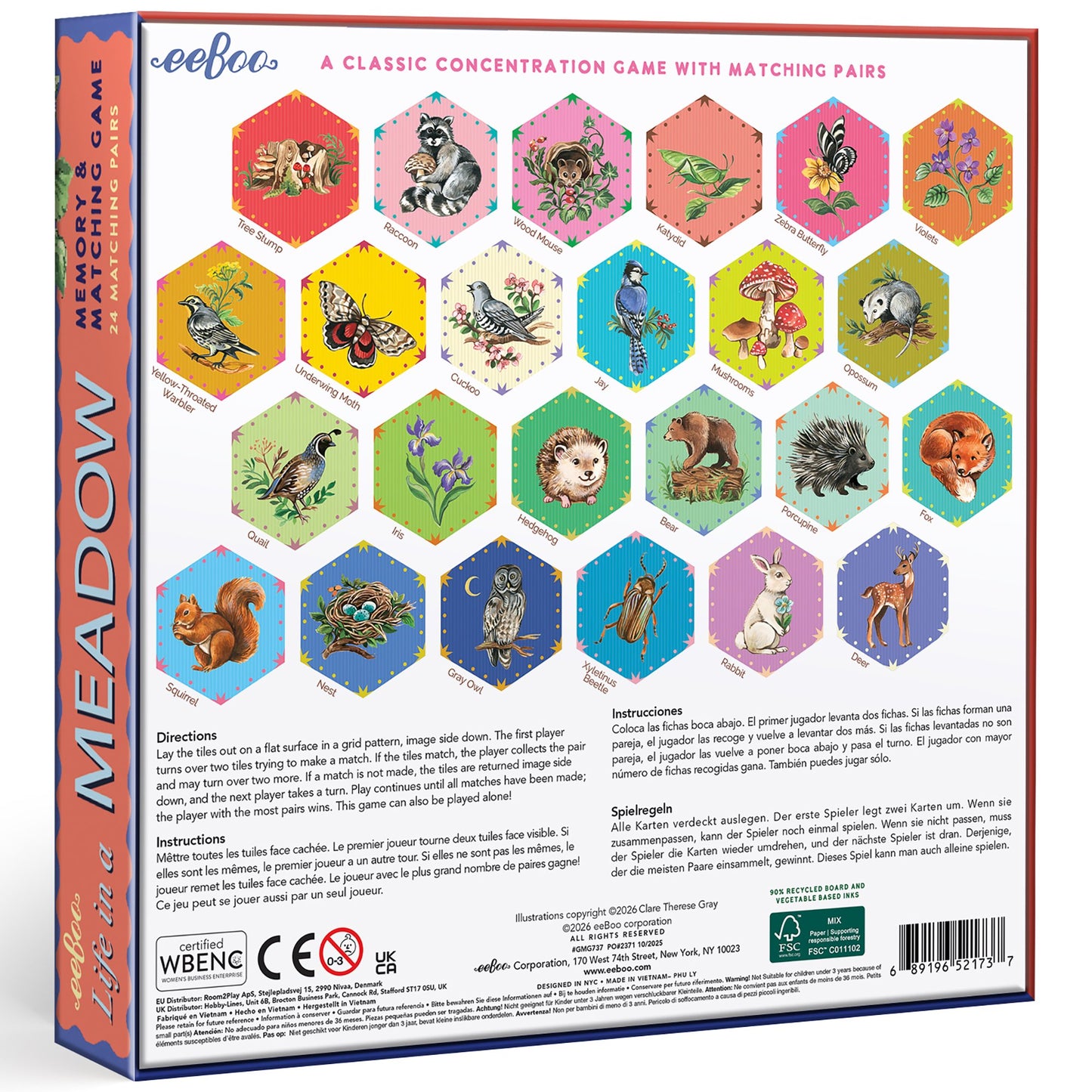 Life In A Meadow Matching Game