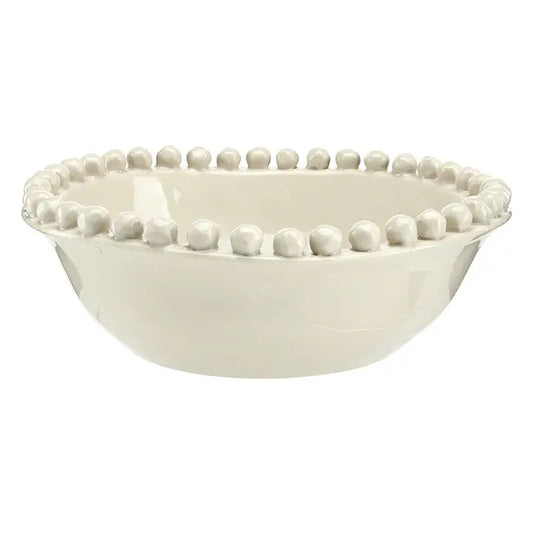 Beaded Bowl Sand Large