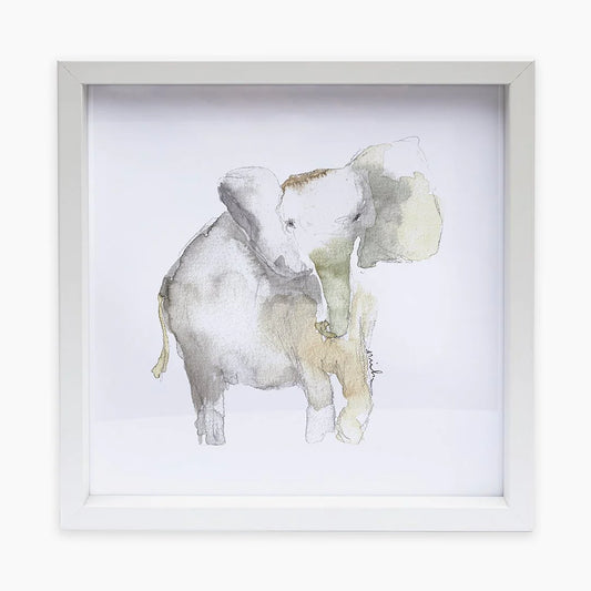 Anne Neilson Elephant Framed Print