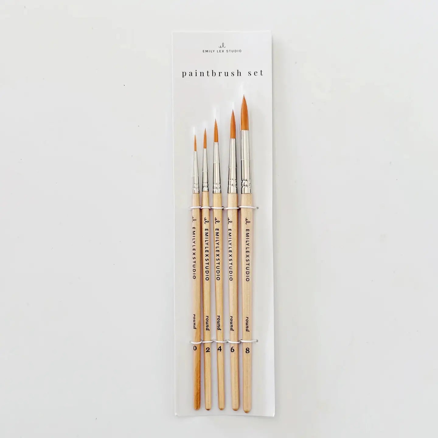 Emily Lex Studio set/5 Paintbrush Set