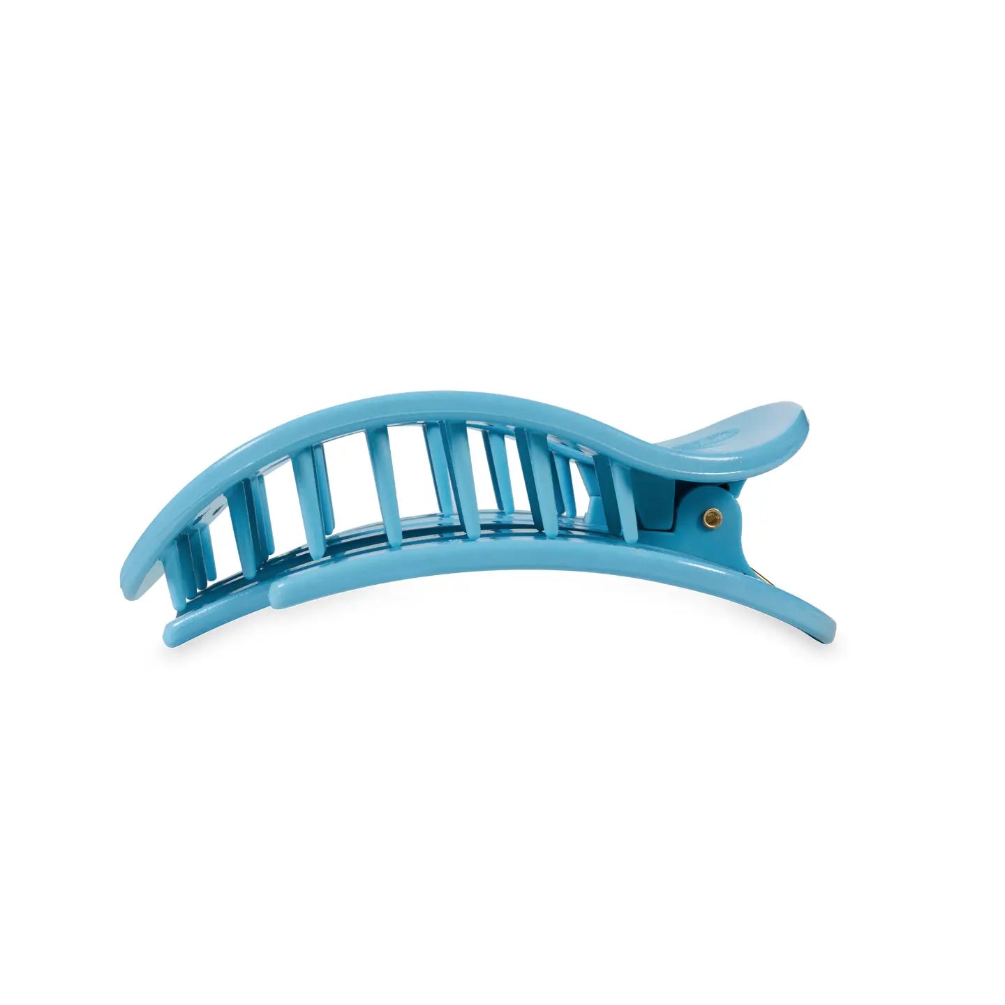 Teleties Summer Sky Round Flat Hair Clip Medium